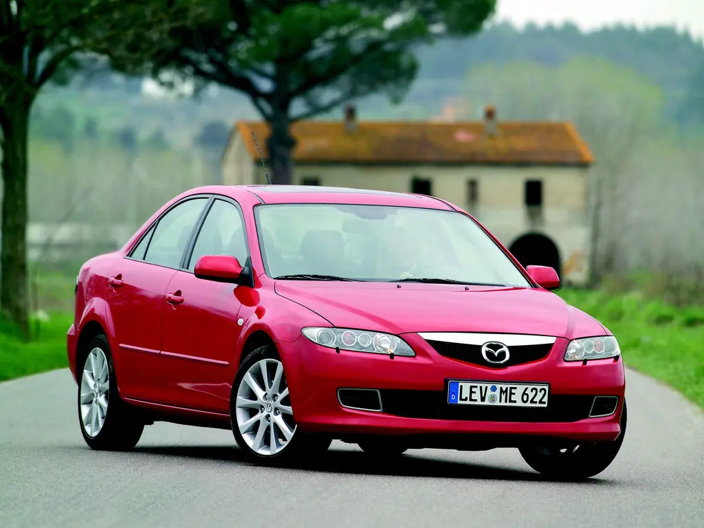 Mazda Mazda6 (GG) 1 поколение, рестайлинг, седан (06.2005 - 08.2007)